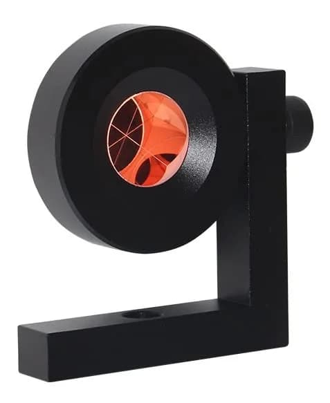 Reflective Target Canada L-Bar Mini Prism Black | Copper Coated 25.4 mm Prisms for Surveying