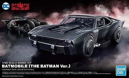 Bandai Hobby Batman Batmobile 1/35 Scale Model Kit | Highly Detailed Snap-Fit thumbnail 2