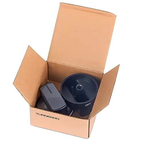 TURNEGOO Gas Stove Knobs Black 2 Pack | Compatible with Whirlpool Range & Oven thumbnail 5
