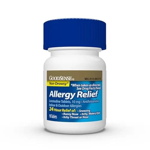 GoodSense Loratadine 10 mg Allergy Relief Tablets | 100 Count, Non-Drowsy, 24-Hour Relief thumbnail 6