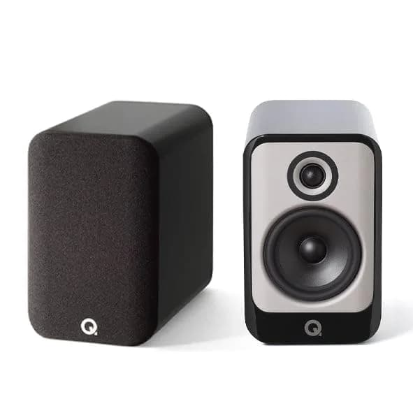 Q Acoustics Q Concept 30 Passive Bookshelf Speakers Pair 5" | Modern Wood Design for Home Audio thumbnail 2