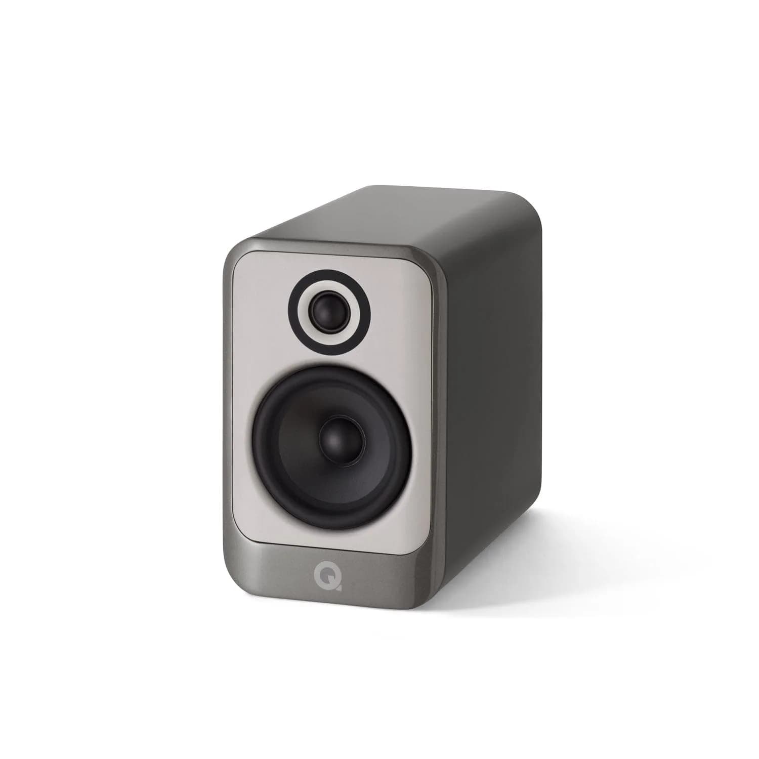 Q Acoustics Concept 30 Passive Bookshelf Speakers Pair Gloss Silver - 5" — Gloss Silver