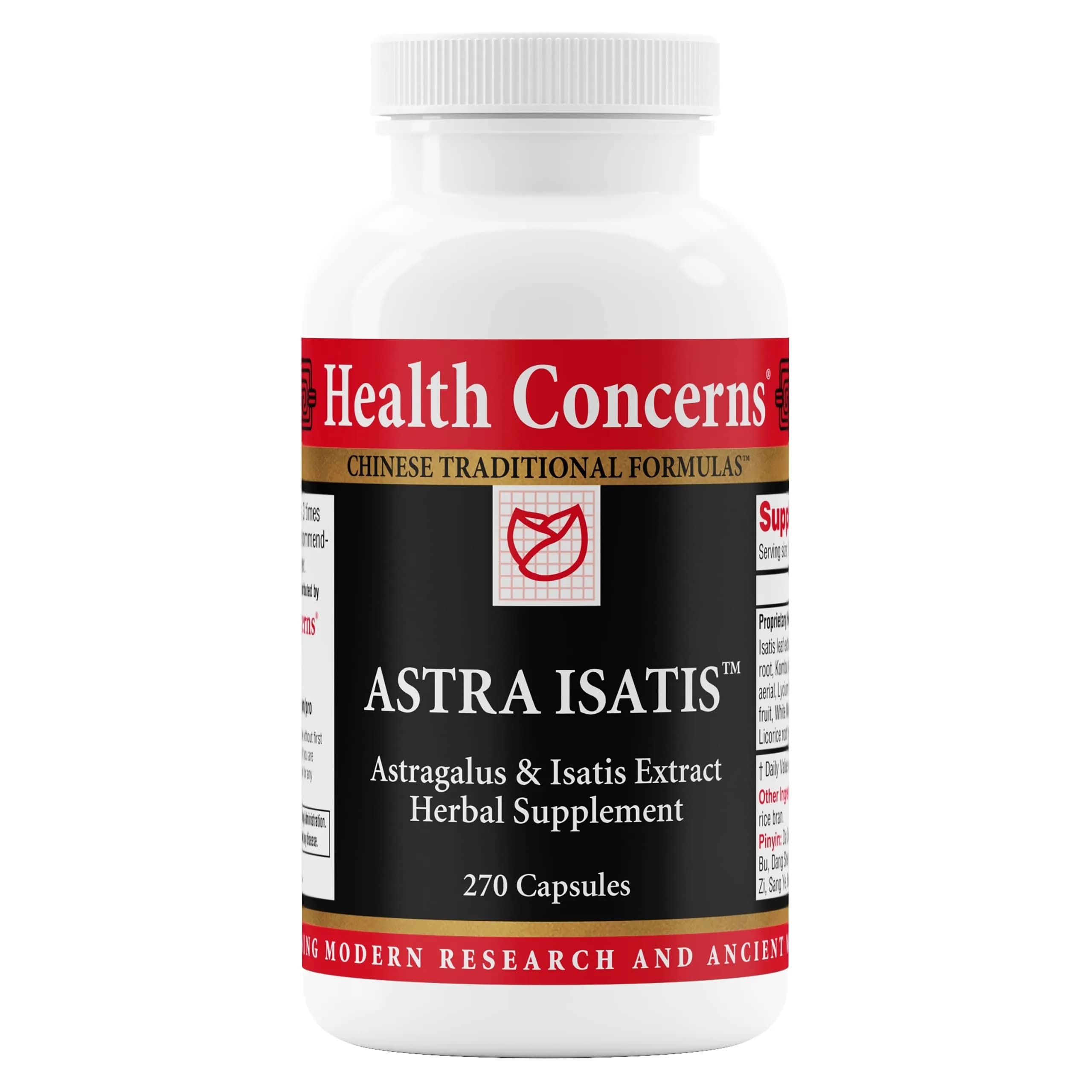 Health Concerns Astra Isatis – Herbal Immune & Respiratory Support – 270 Capsules | Traditional Chinese Formula - main product image