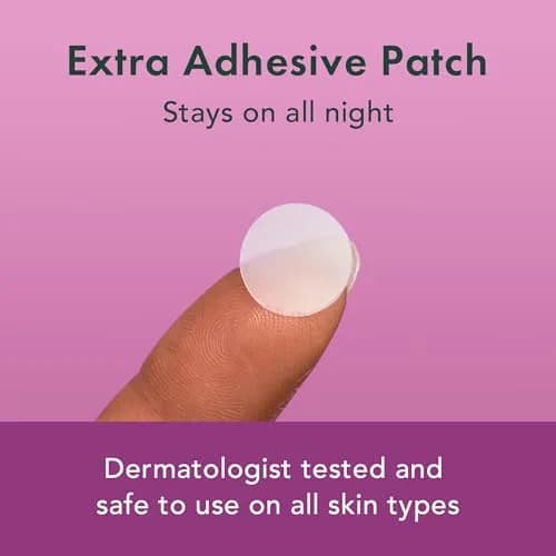 Rael Hydrocolloid Acne Pimple Patches 52 Ct | Overnight Spot Cover for All Skin Types thumbnail 3