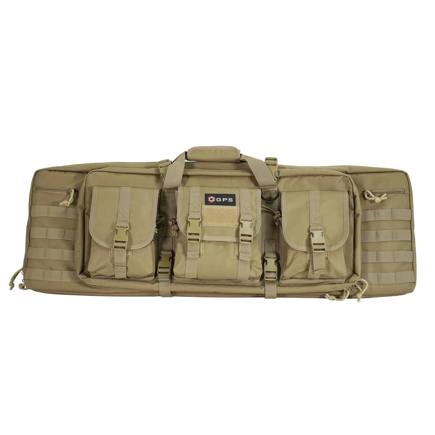 G.P.S. 36" Double Soft Rifle Case | Durable, Adjustable, MOLLE Webbing, Lockable Zippers - main product image