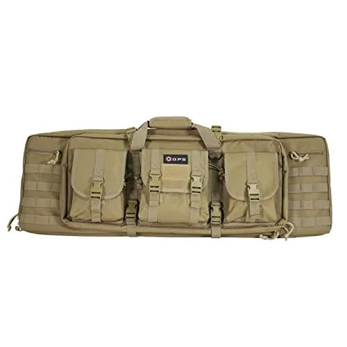 G.P.S. 36" Double Soft Rifle Case | Durable, Adjustable, MOLLE Webbing, Lockable Zippers thumbnail 1