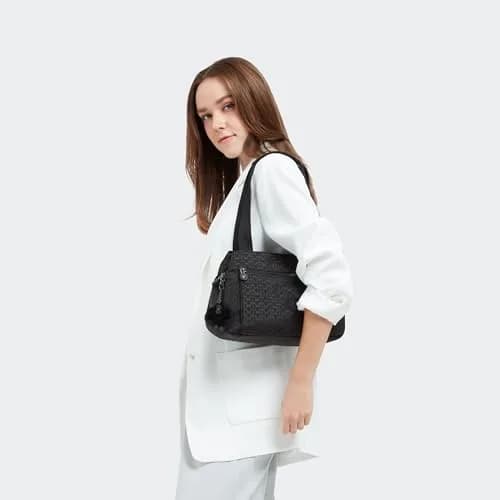 Kipling Elysia Crossbody Bag Signature Embossed | Lightweight, Multi-compartment, 11.5''L x 9''H x 5''D thumbnail 2