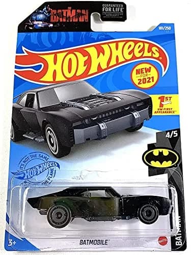Hot Wheels Batmobile Black 1:64 Scale Die Cast | HW First Appearance Collection thumbnail 1