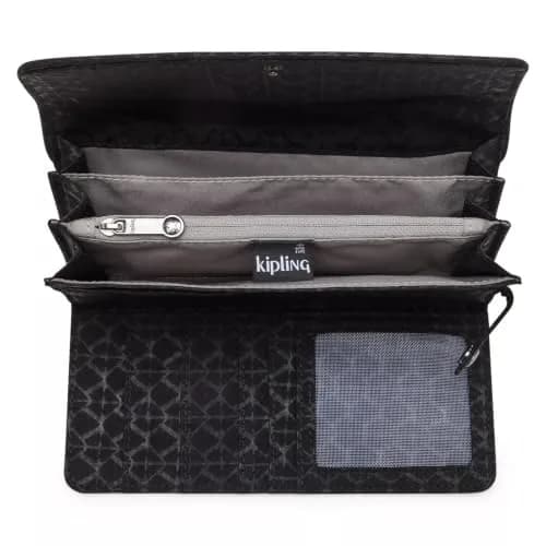 Kipling Women's Money Land Wallet, RFID Anti-Hacker Technology Wallet, Snap Wallet | Durable Nylon, 10 Card Slots, Secure Closure thumbnail 3