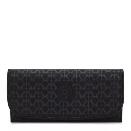 Kipling Women's Money Land Wallet, RFID Anti-Hacker Technology Wallet, Snap Wallet | Durable Nylon, 10 Card Slots, Secure Closure - main product image