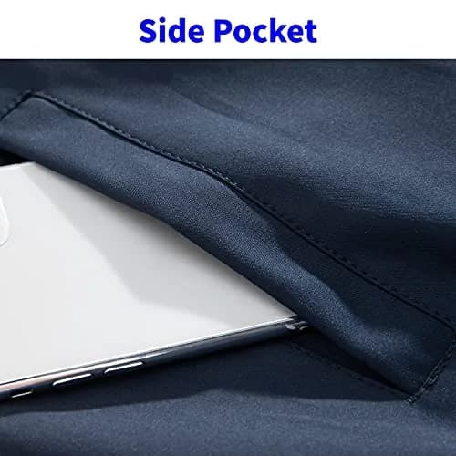TLZC Men's Lightweight Bomber Jacket Windbreaker Slim Fit Active Coat Outerwear (Blue, X-Large) | Windproof & Water-Resistant thumbnail 3