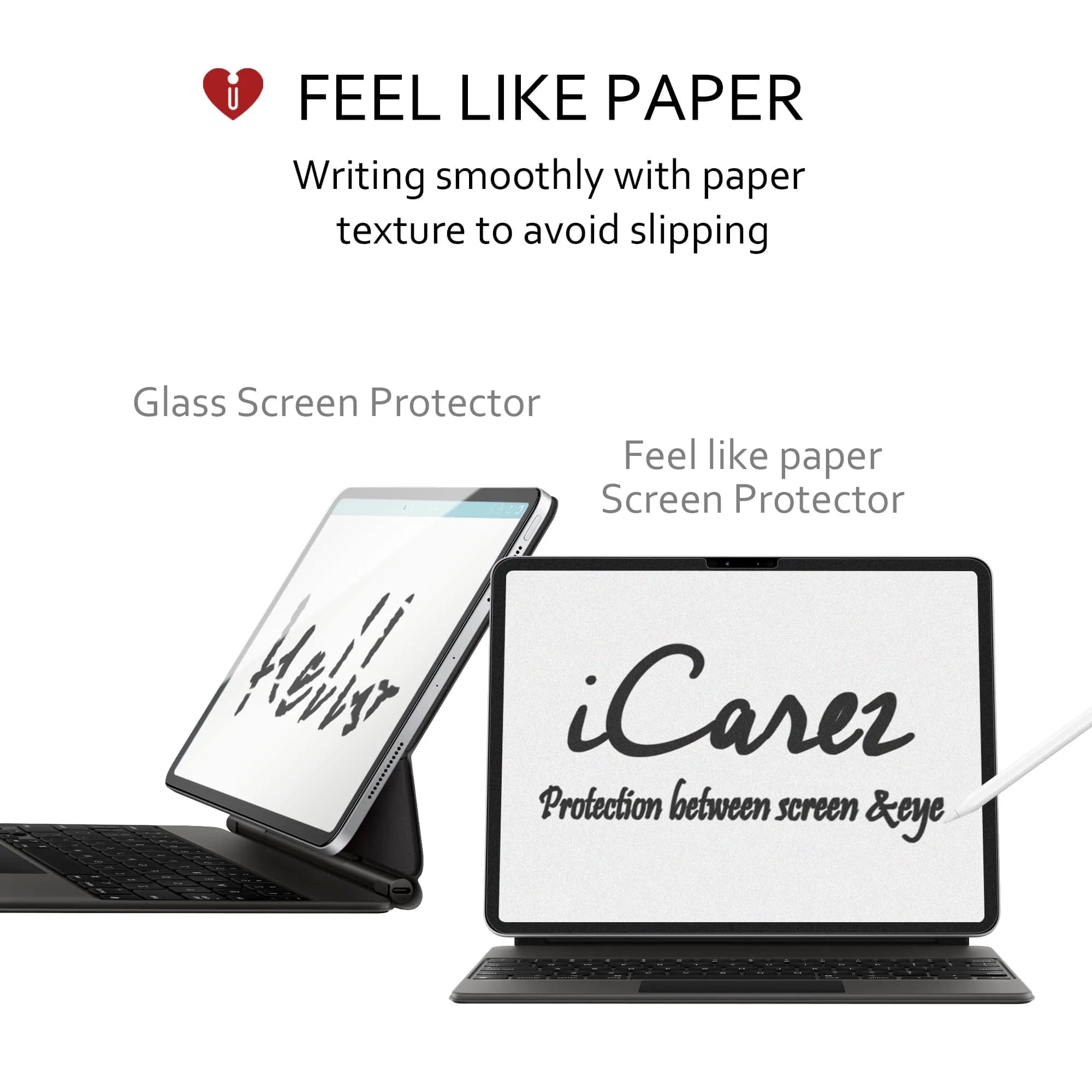 iCarez Anti-Glare Matte Screen Protector for iPad Mini 6/7 8.3-inch | Paper-Feel Stylus Glide - view 6