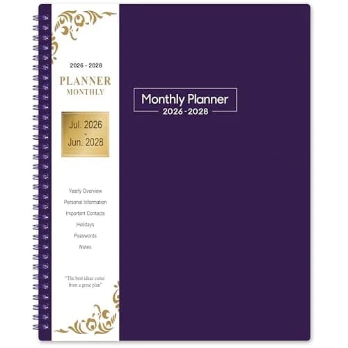 Coboll 2026-2028 Monthly Planner 8.5'' x 11'' | 2-Year Calendar with Thick Paper thumbnail 1