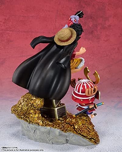 TAMASHII NATIONS Monkey D. Luffy WT100 Commemorative FiguartsZERO Statue 19.05 cm (7.5 inches) | Eiichiro Oda Illustration thumbnail 5