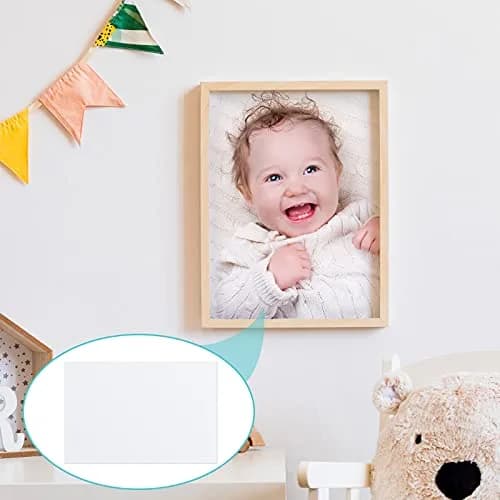 Hotop 8 Pcs Sublimation Aluminum Photo Signs Blanks 6x8 In, 4x6 in | DIY Metal Photo Frames for Creative Decor thumbnail 3