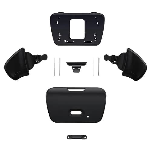 eXtremeRate Solid Black Replacement K1 K2 Back Buttons for PS5 RISE Remap Kit | Ergonomic ABS Plastic thumbnail 3