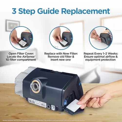RespLabs CPAP Filters for ResMed AirSense 10 & AirCurve 10, 180 Count | 3+ Year Supply thumbnail 5