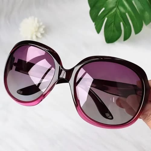Joopin B14-gradient Purple/Purple Gradient Oversized Butterfly Sunglasses for Women | Polarized UV400 Protection thumbnail 3