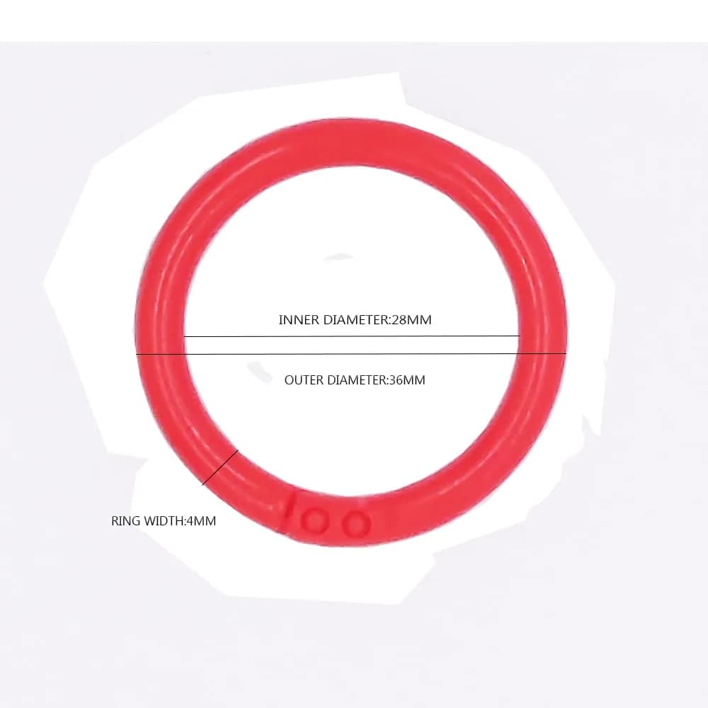 WJASI Plastic Binder Rings 1 Inch (25mm) | 140 Pack Colorful Keychain Clips for Index Cards, Scrapbooks, Documents - view 3