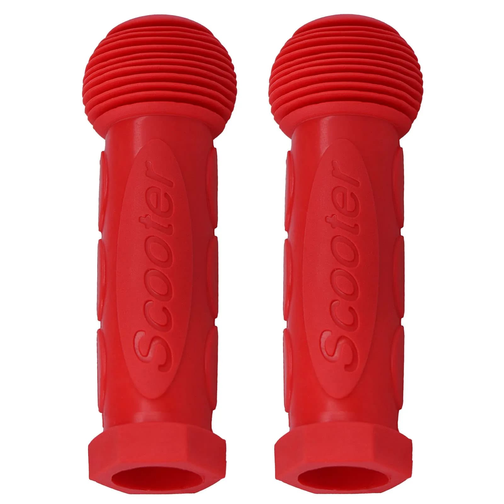 Gladeer Kids Scooter Handle Grips Replacement Handlebars 21mm-24mm Inner Diameter | 2-Pack Red - view 2