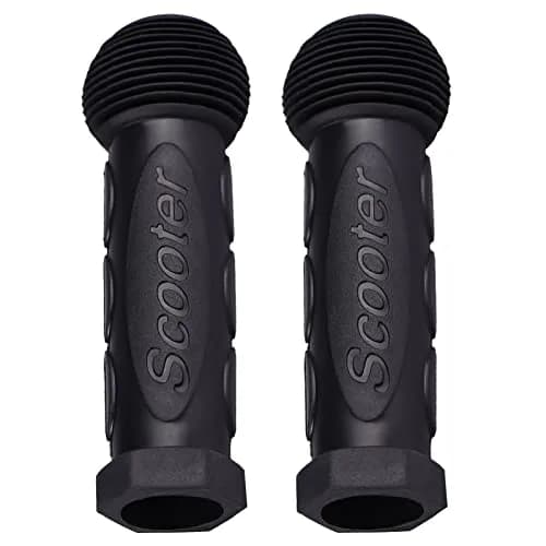 Gladeer Black Scooter Handle Grips - Replacement for 2/3/4 Wheel Kids Kick Scooters & Bikes (2-Pack) - view 2