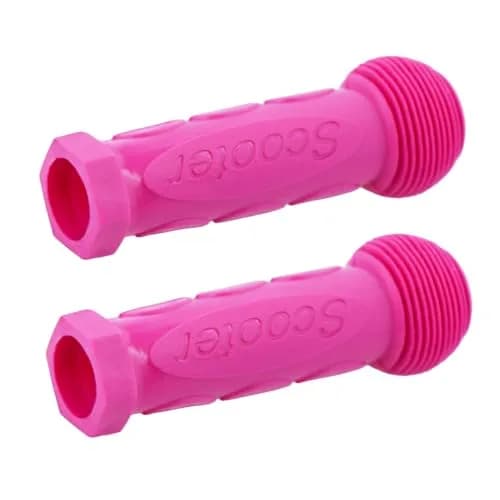 Gladeer Kids Scooter Handle Grips - Replacement Pink Handlebars for 2/3/4 Wheel Scooters & Bikes (2-Pack) - main product image