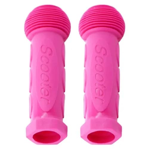 Gladeer Kids Scooter Handle Grips - Replacement Pink Handlebars for 2/3/4 Wheel Scooters & Bikes (2-Pack) - view 2