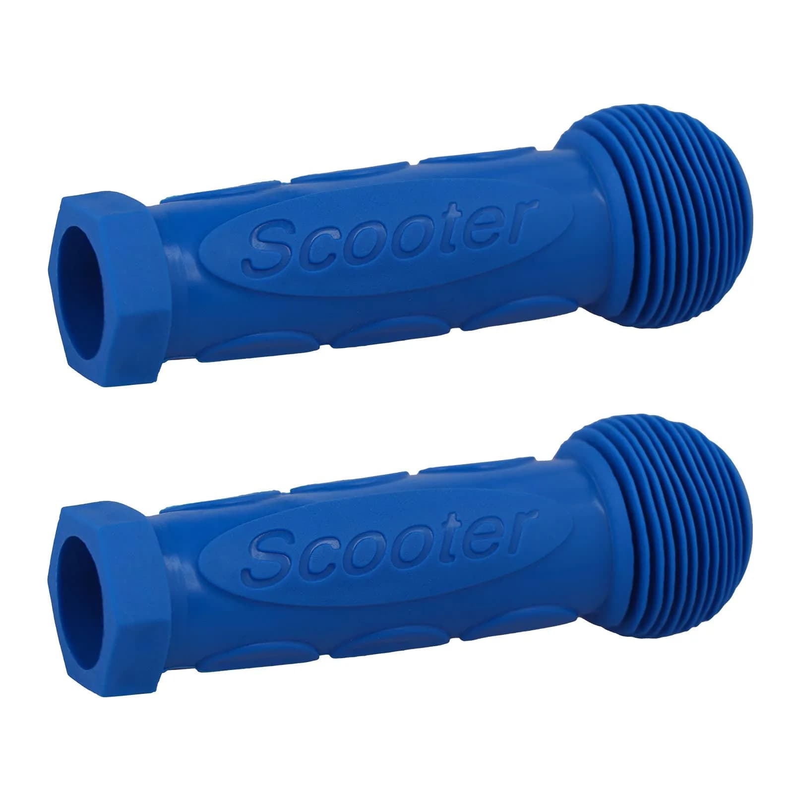 Gladeer Kids Scooter Handle Grips Replacement Handlebars for 2/3/4 Wheels Child Kick Scooters Bike Rocking Car, 2-Pack (Blue) — Blue