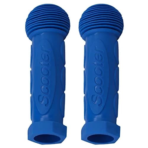 Gladeer Kids Scooter Handle Grips Replacement Handlebars for 2/3/4 Wheels Child Kick Scooters Bike Rocking Car, 2-Pack (Blue) thumbnail 2