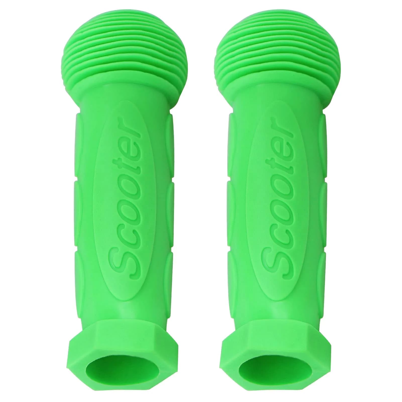 Gladeer Kids Scooter Handle Grips Replacement Handlebars for 2/3/4 Wheels Child Kick Scooters Bike Rocking Car, 2-Pack (Green) - view 2