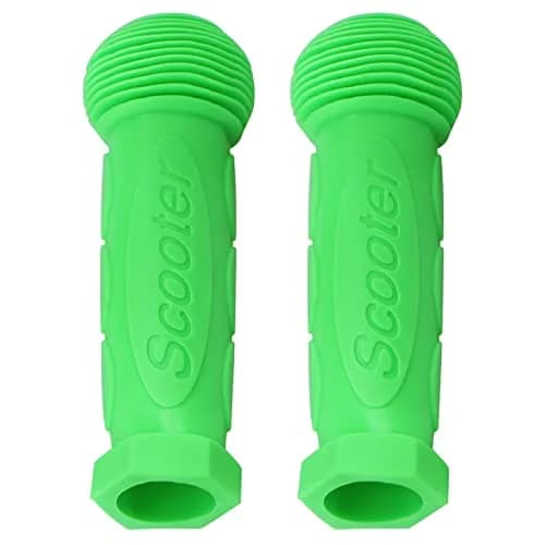 Gladeer Kids Scooter Handle Grips Replacement Handlebars for 2/3/4 Wheels Child Kick Scooters Bike Rocking Car, 2-Pack (Green) thumbnail 2