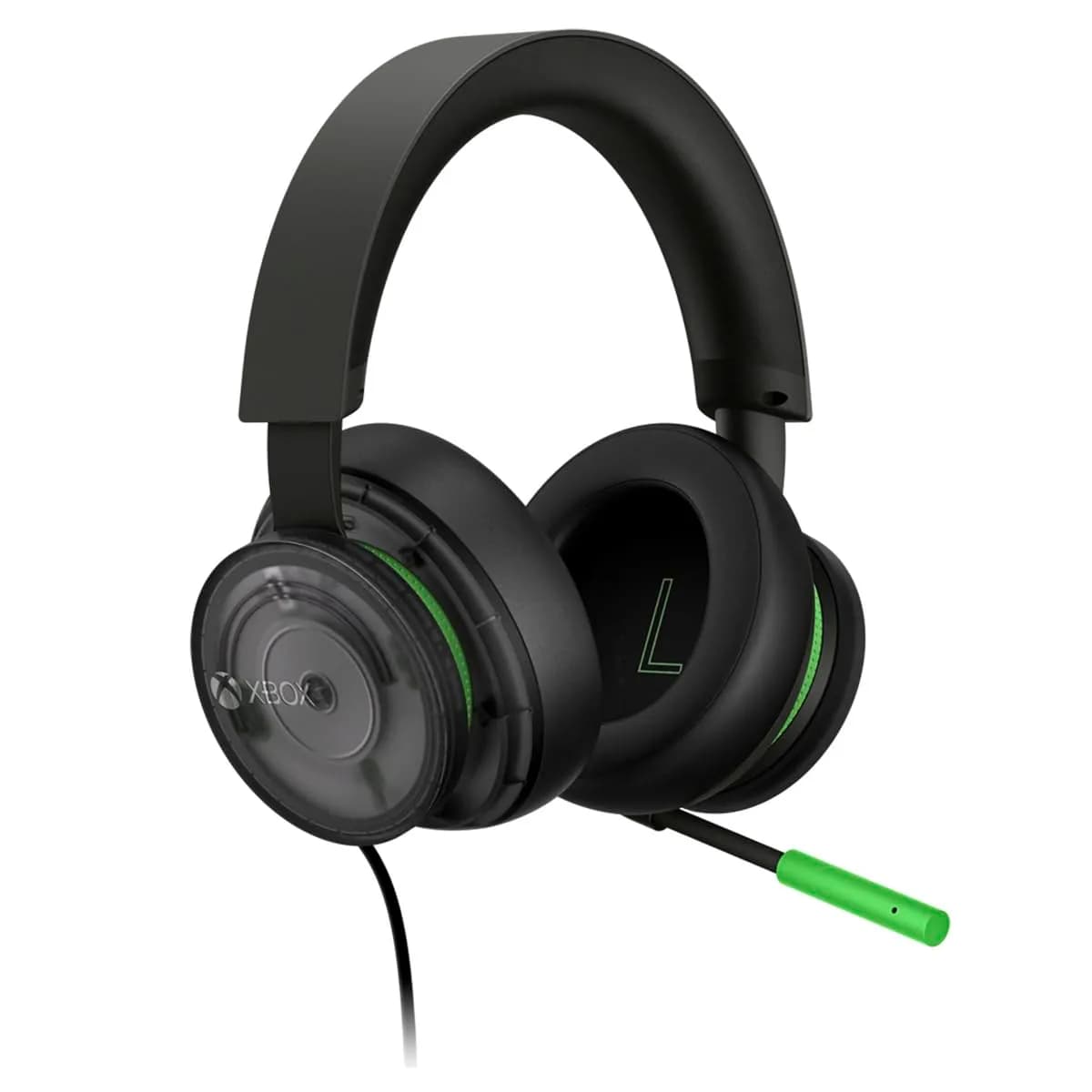Xbox Series S X Wired Stereo Headset 20th Anniversary Special Edition | Classic Black & Green Comfort