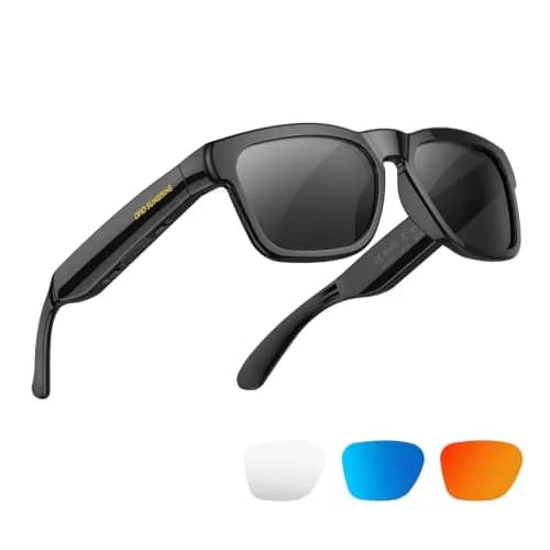 OhO Open Ear Smart Glasses, Bluetooth 5.0 Sunglasses with UV400 Polarized Lenses & Voice Control | 34g (1.2oz) thumbnail 1