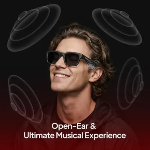 OhO Open Ear Smart Glasses, Bluetooth 5.0 Sunglasses with UV400 Polarized Lenses & Voice Control | 34g (1.2oz) thumbnail 2