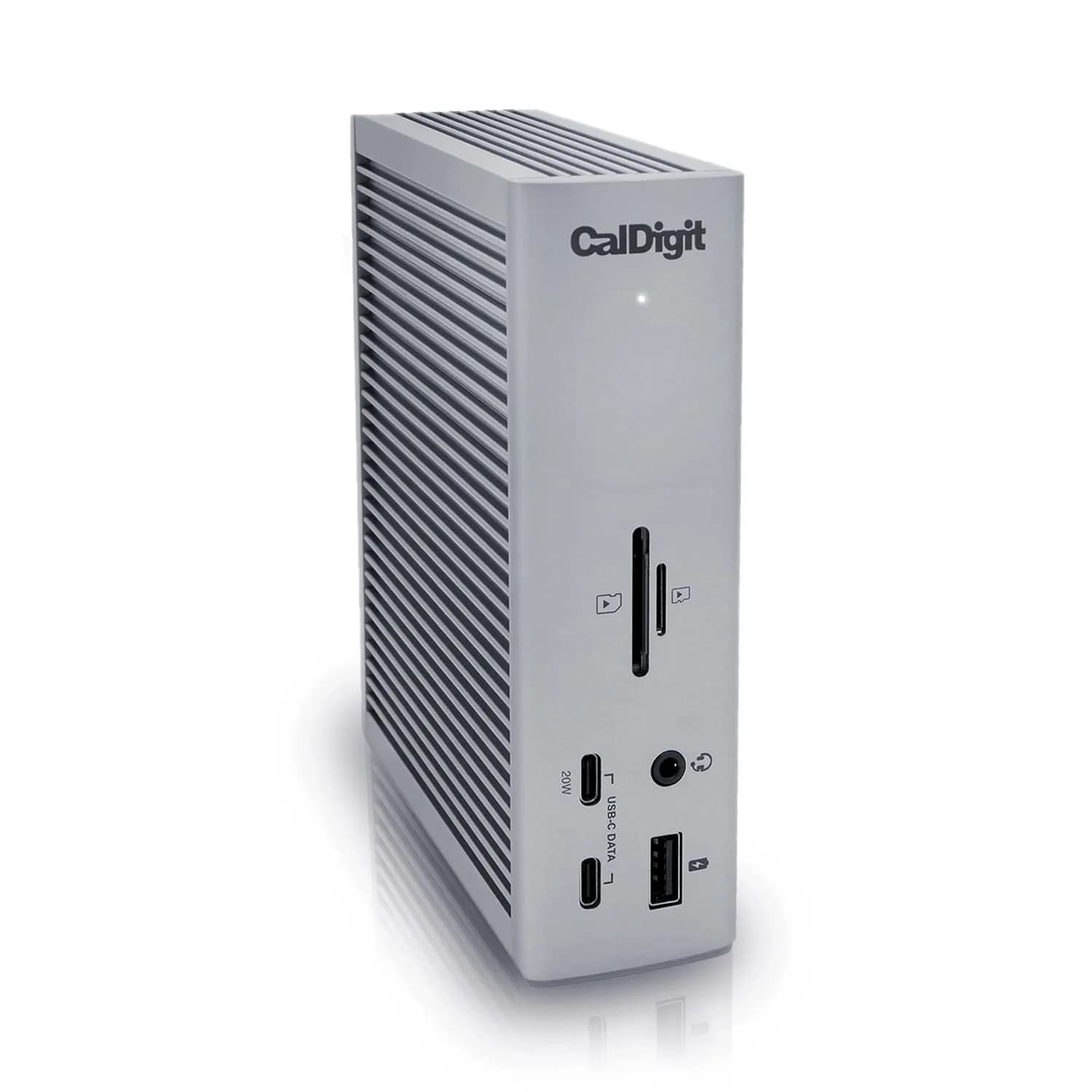 CalDigit TS4 Thunderbolt 4 Dock 18 Ports | 98W Charging, Dual 6K Displays, 2.5GbE LAN, Space Gray, 0.8m Certified Cable — Space Gray