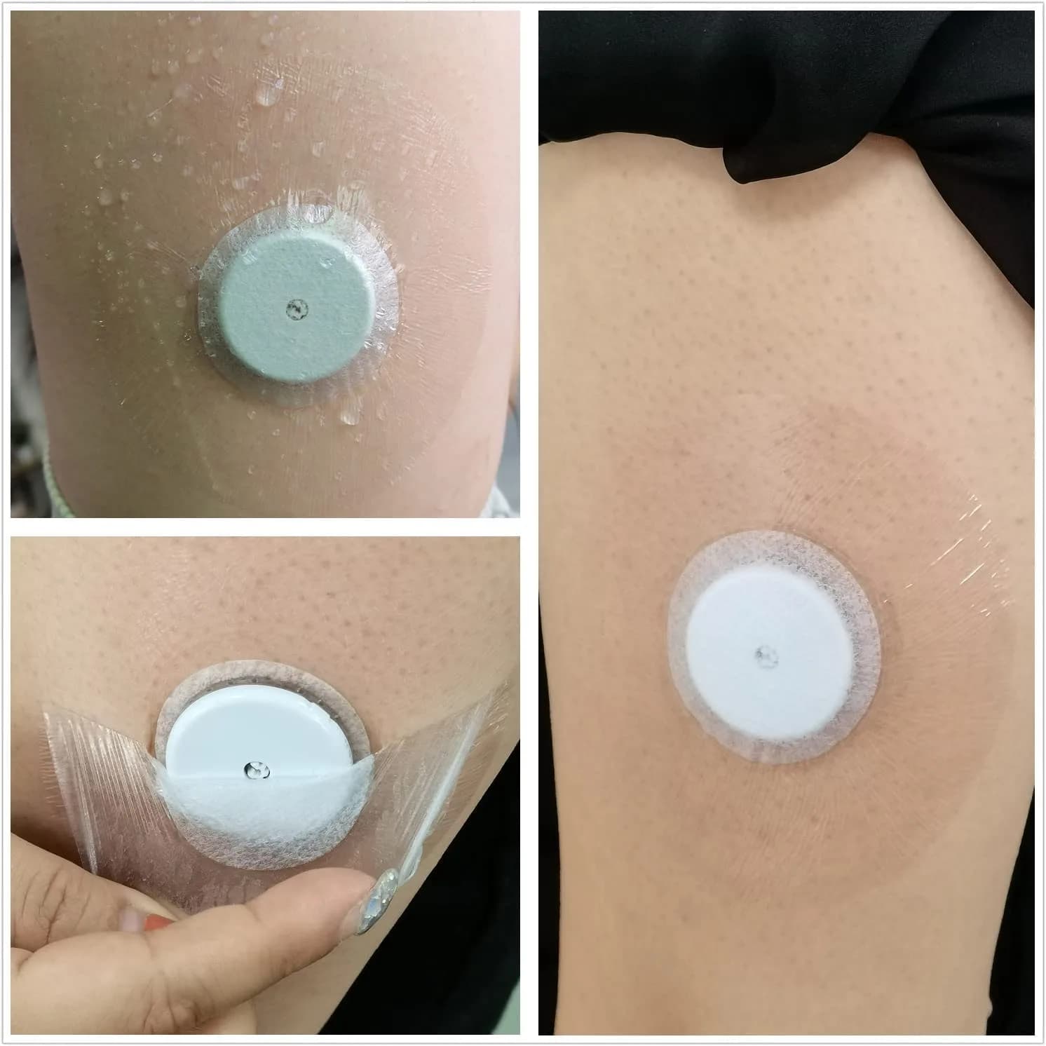 HONYOU Libre Sensor Covers 60 Pack Pink | Waterproof & Breathable Adhesive Patches for Libre 2/3 Sensors - view 5