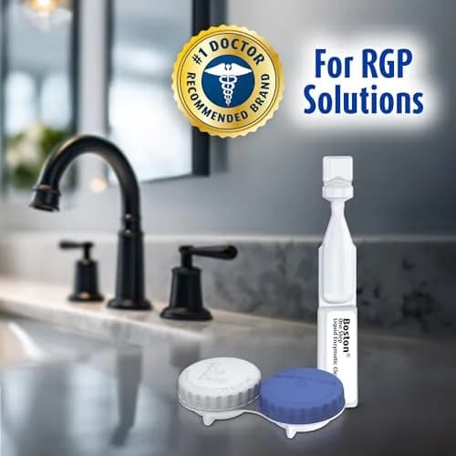Boston One Step Liquid Enzymatic Cleaner RGP Lens, 15 Count | Protein Deposit Removal for Rigid Gas Permeable Lenses thumbnail 5