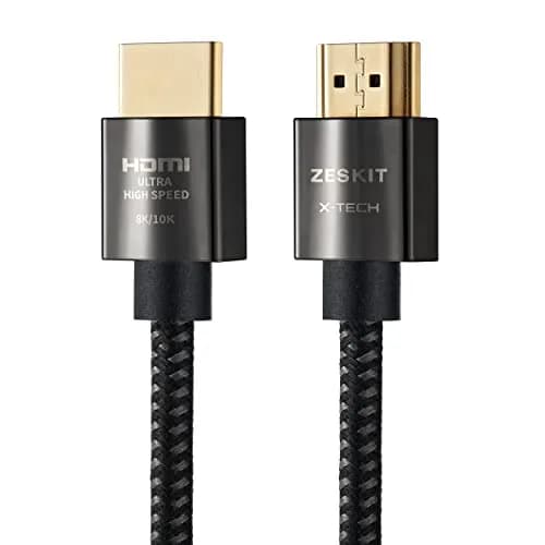 Zeskit X-Tech Ultra High Speed HDMI Cable 1.5m (5ft) Black | 48Gbps 8K60 4K120 Certified thumbnail 1