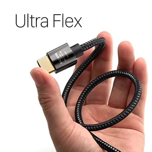 Zeskit X-Tech Ultra High Speed HDMI Cable 1.5ft (0.5m) | 8K60 4K120 144Hz eARC HDR HDCP 2.2 2.3 thumbnail 4