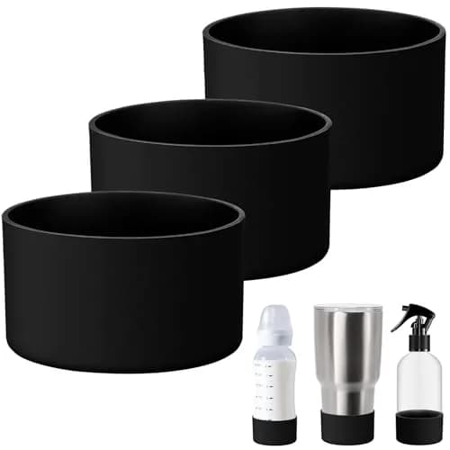 Honeydak Silicone Sleeve for Glass Spray Bottle Boot, Black | Elastic, Non-slip, Protects & Warms Hands thumbnail 1
