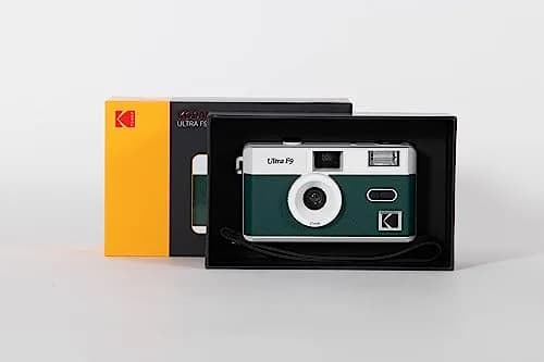 Kodak Ultra F9 Film Camera 35mm (130g) White x Green | Focus-Free Point & Shoot thumbnail 5