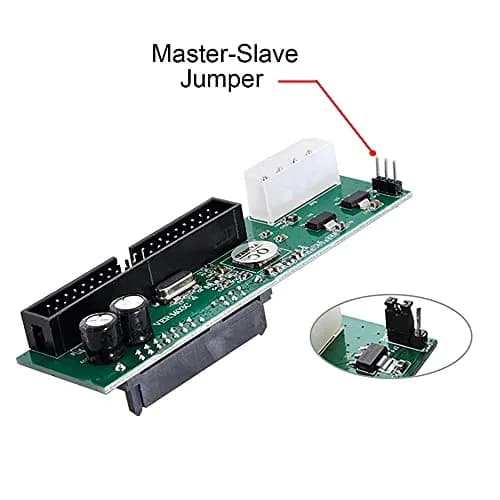 NFHK SATA Disk to IDE/PATA 40Pin Motherboard Converter Adapter PCBA for Desktop & 2.5 3.5" Hard Disk Drive | Supports IDE 66/100/133MB/s thumbnail 6