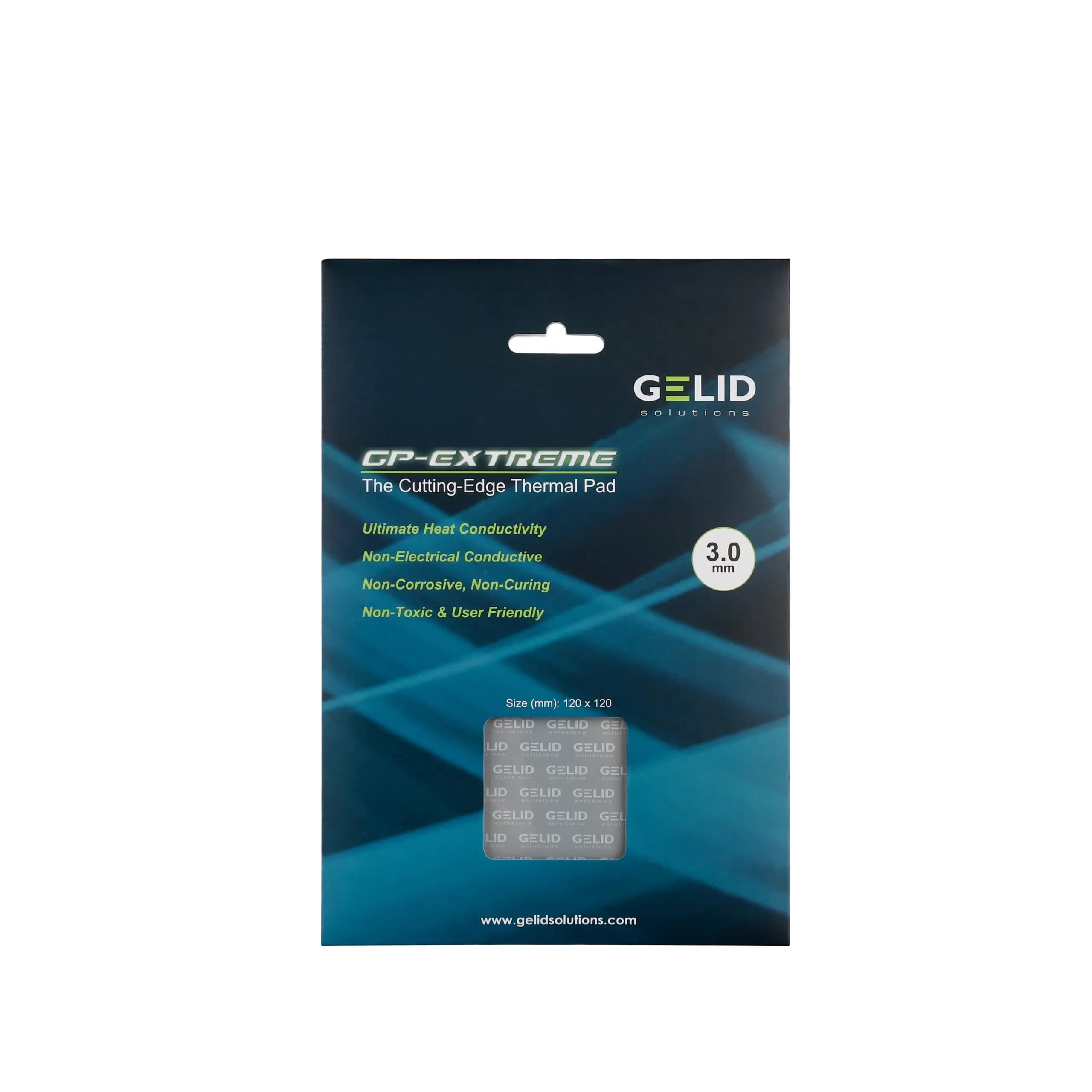 Gelid Solutions GP-Extreme 12W/mK Thermal Pad 120x120x3.0mm | High Conductivity for GPUs & CPUs - view 7