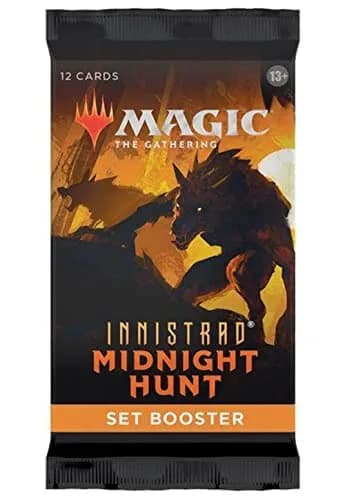 Magic: The Gathering Innistrad Midnight Hunt Set Booster | Gothic Horror Card Game for Collectors & Players thumbnail 1