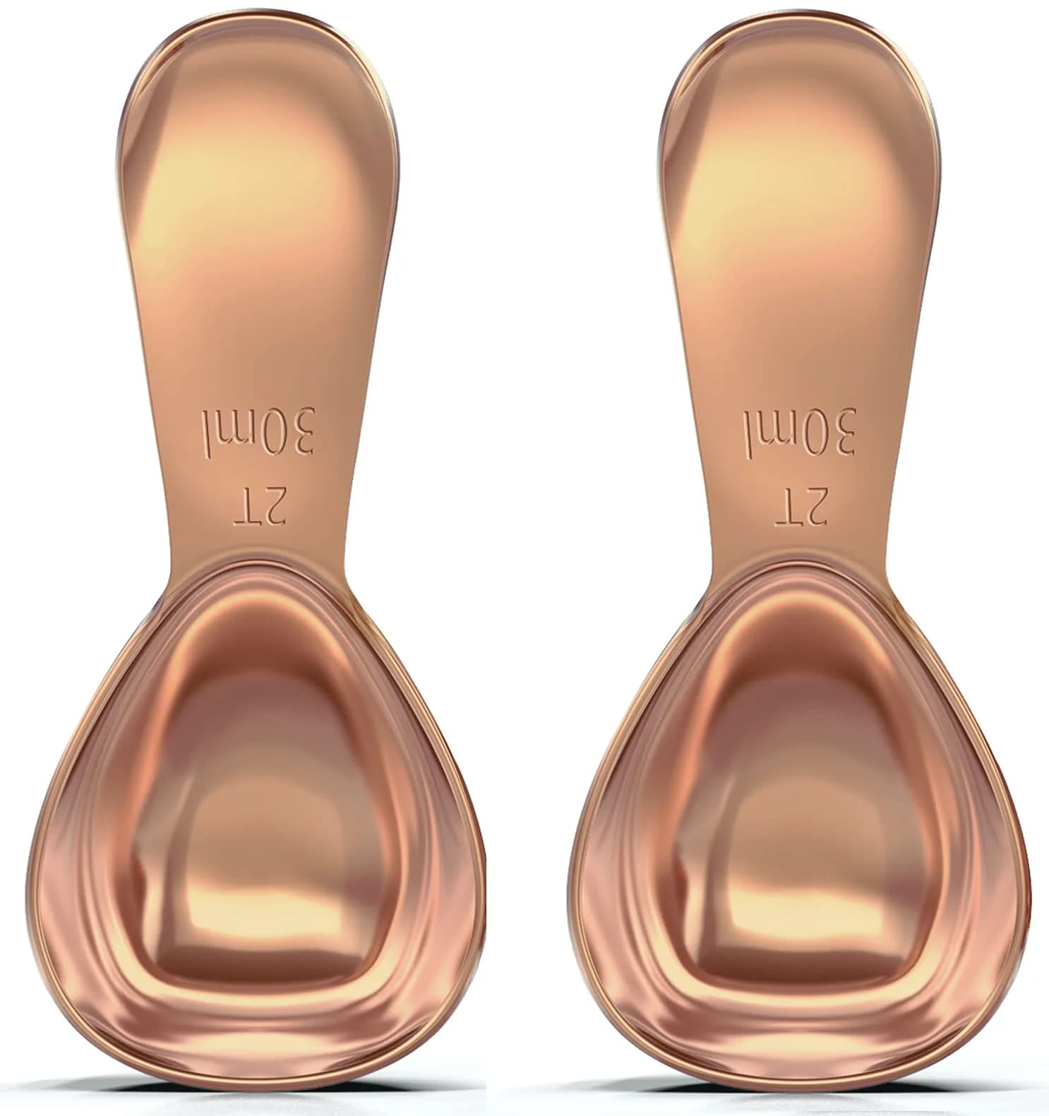 BALCI Stainless Steel Coffee Scoop Set - 2 Tbsp (Rose Gold) | Accurate Measurement & Durable Design