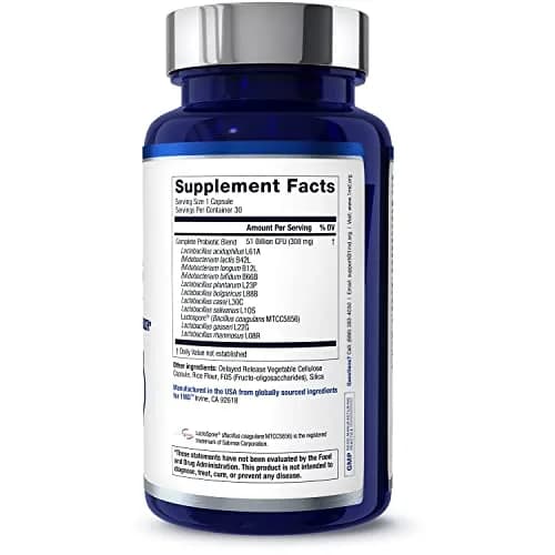 1MD Complete Probiotics Platinum 30 Veg Capsules | Supports Digestive & Immune Health thumbnail 6