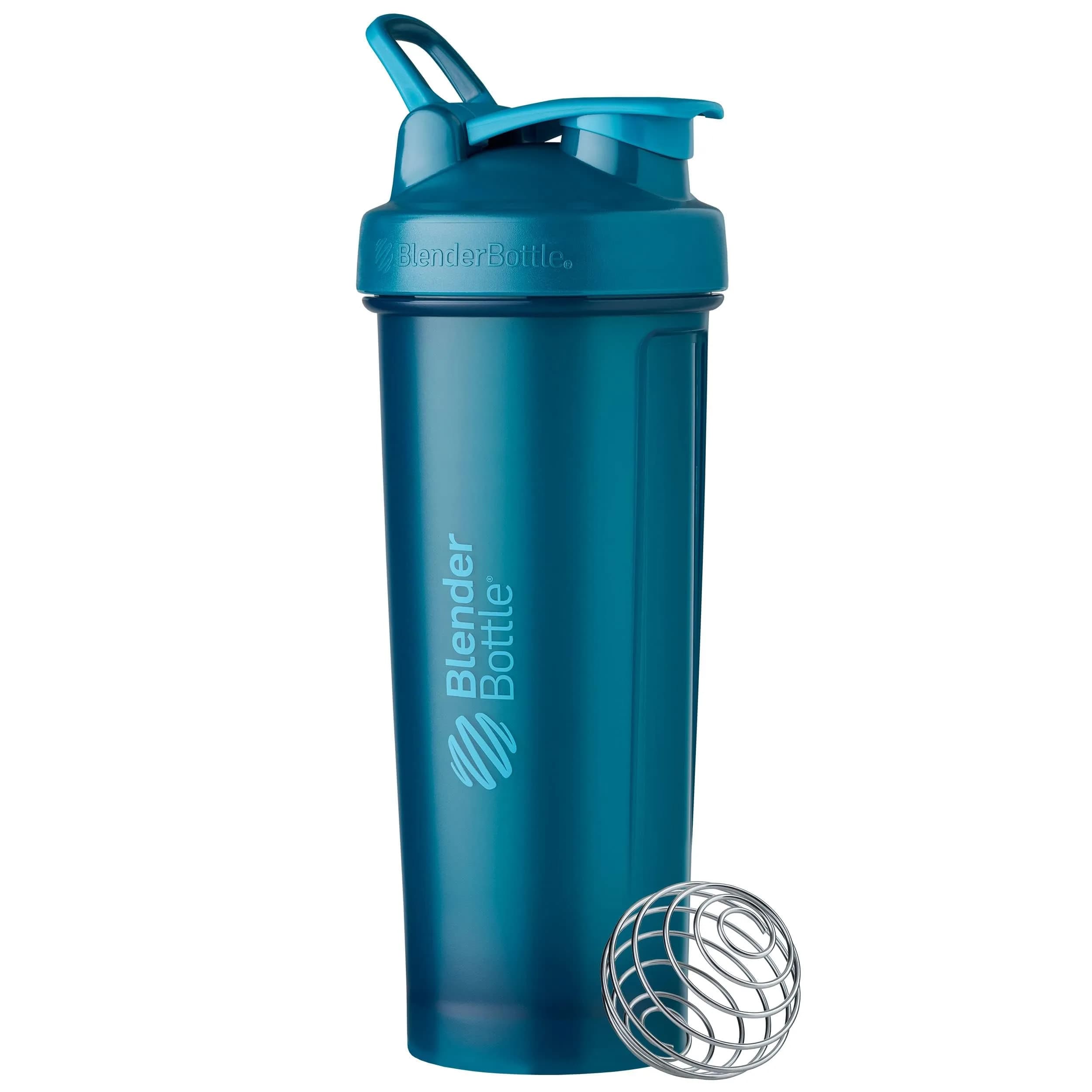BlenderBottle Classic V2 Shaker Bottle 32oz Ocean Blue | Protein Shake Mixer with Whisk Ball - main product image