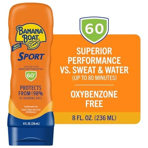 Banana Boat Sport SPF 60+ Sunscreen Lotion 236ml (8 Fl Oz) | Clinically Proven UVA/UVB Protection thumbnail 2