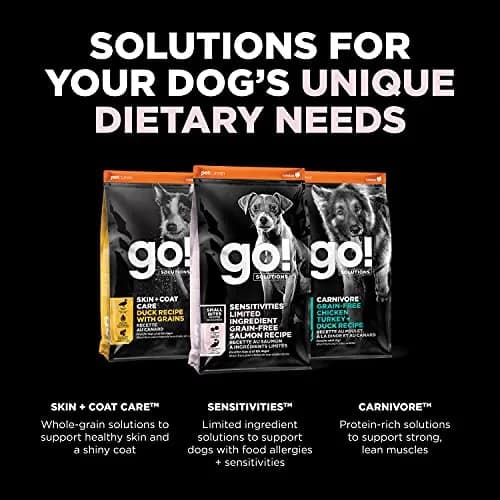 Go! Solutions Sensitivities Small Bites Salmon Grain-Free Dog Food 3.5 lb | Supports Sensitive Stomachs & Skin thumbnail 6
