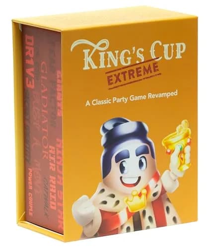 Lost Boy Entertainment King's Cup Extreme - Party Game, Waterproof Plastic Cards | Instant Play, Reusable thumbnail 1